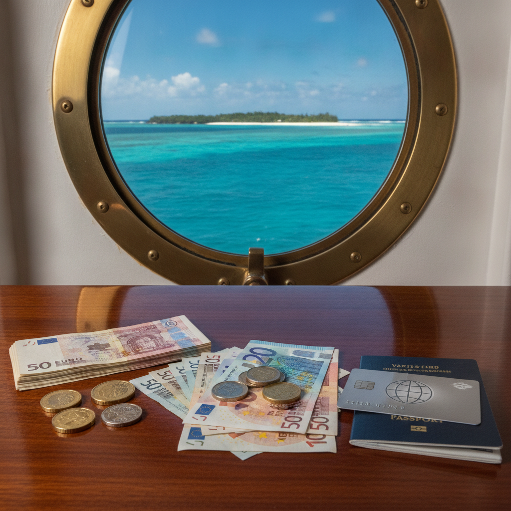 How much cash should you bring on a cruise? (Dollars, Euros, or card only)