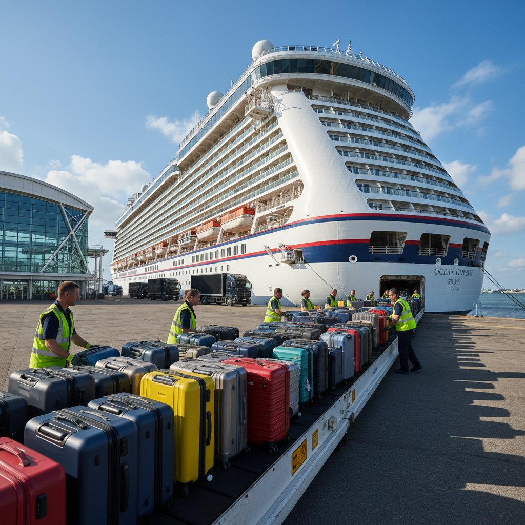 How strict is the luggage allowance on a no-fly cruise from Southampton?