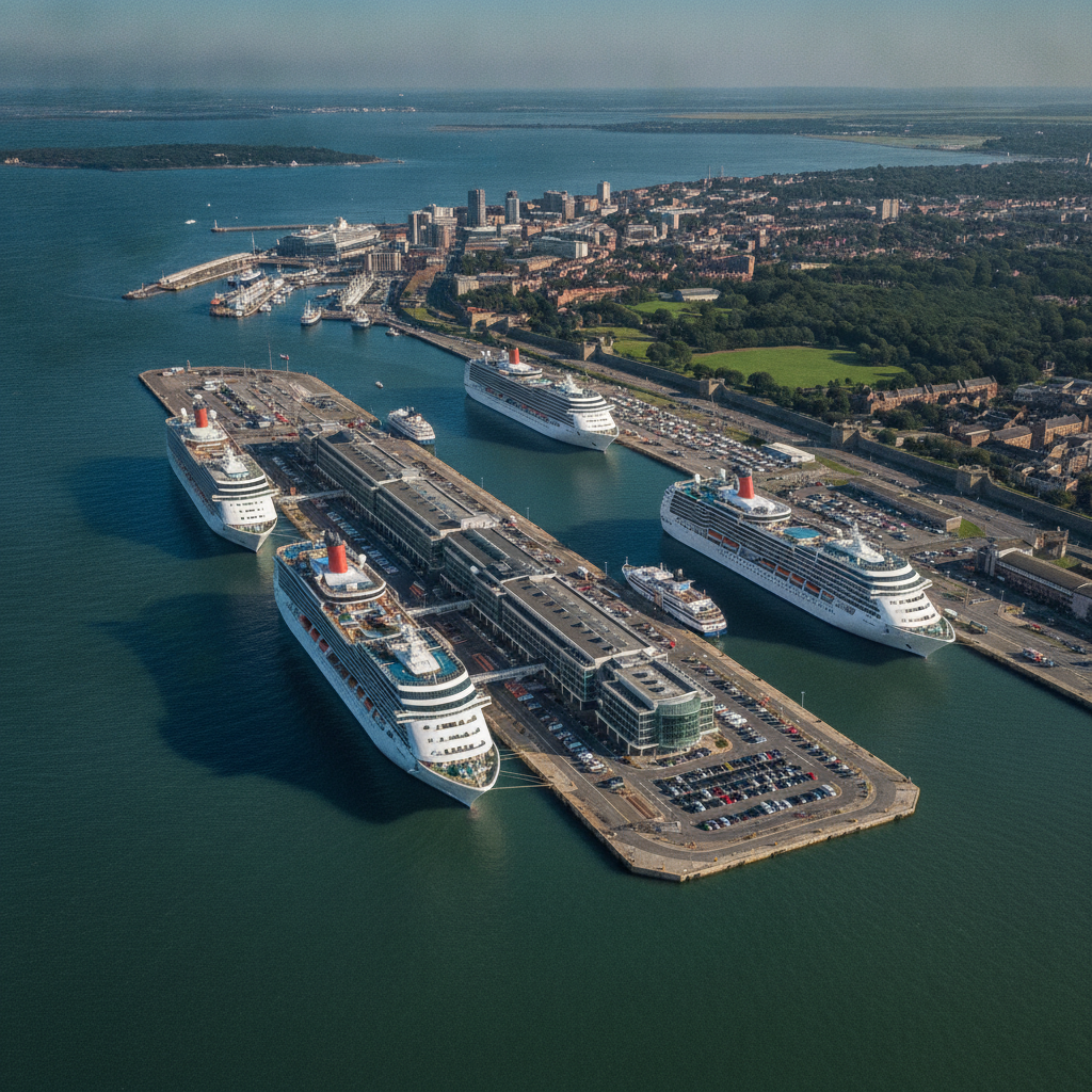 Southampton Port Navigation Map & Cheat Sheet